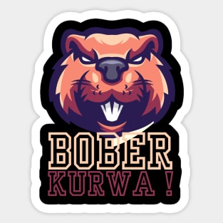 bober kurwa Sticker